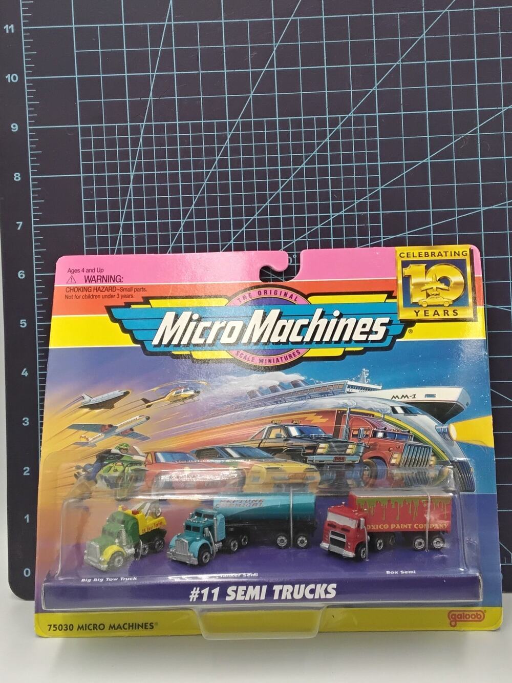 1997 #11 Semi Trucks Toxico, Neptune Chemical, Tow Truck